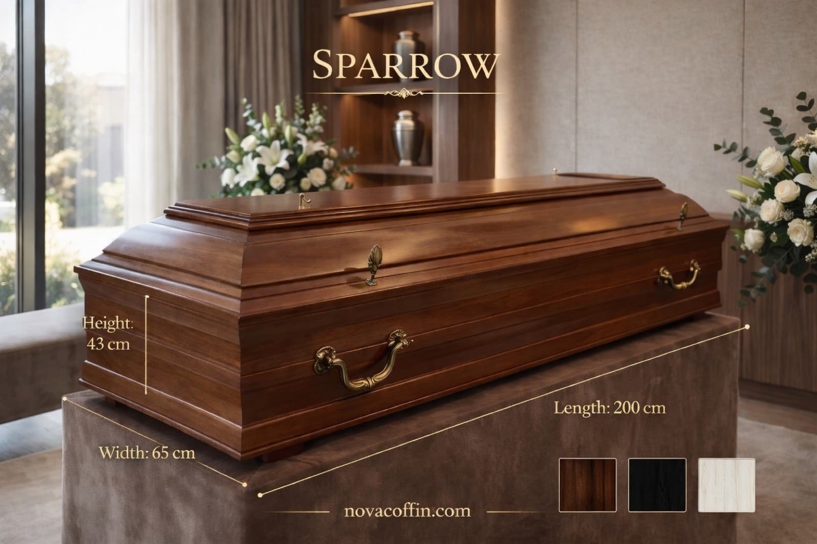 Sparrow coffin