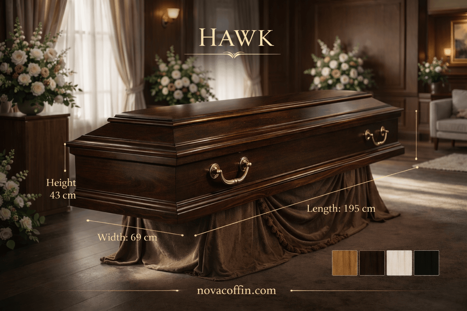 Nova Coffin — Premium handcrafted wholesale coffin