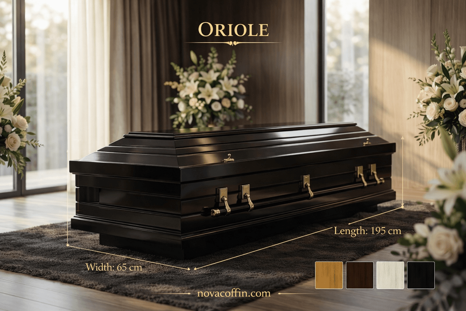 Nova Premium Series — wholesale coffin